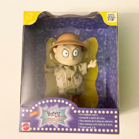 Vintage 1998 The Rugrats Movie Tommy Soft Pal Nickelodeon Mattel Figure - Picture 1 of 12